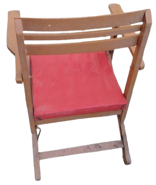 1960 ACILIR KAPANIR KATLANIR AHŞAP KIRMIZI DERİ SİNEMA VE TİYATRO OTURMA KOLTUĞU ÇİFT