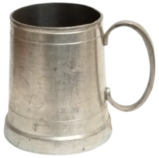 1970 KUPA MALAYSIA EASTERN PEWTER 97% ORİJİNAL ANTİKA BİRA VE KUPA BARDAK