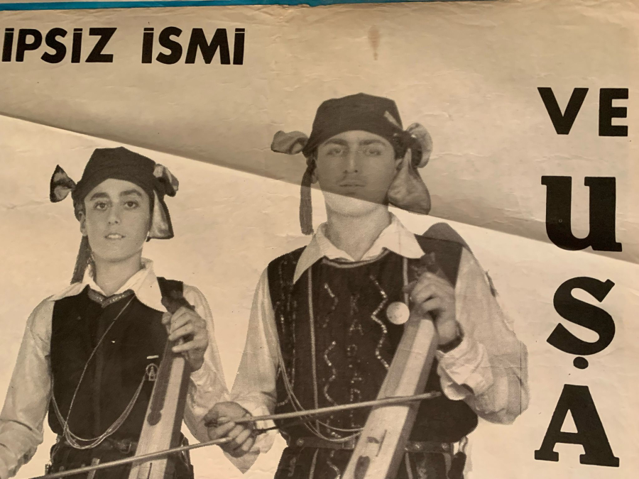 KARADENİZ'İN RAKİPSİZ İSMİ ''SAFFET GENÇ'' ve UŞAKLARI DÖNEM BASKI AFİŞ