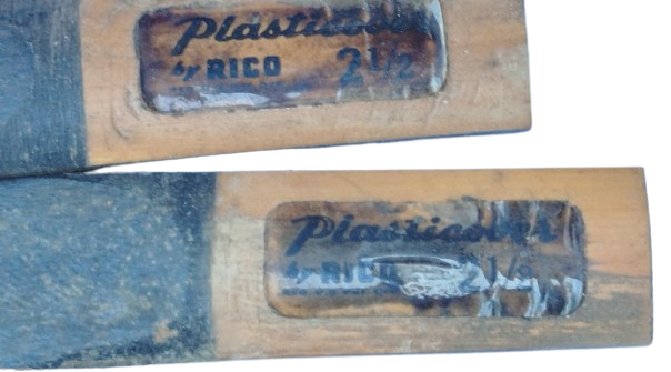 VİNTAGE RICO PLASTICOVER SAKSOFON KLARNET BEK KAMISI VE KUTUSU