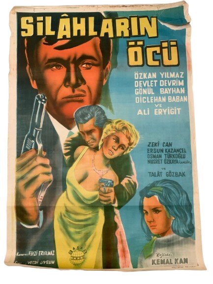 ''SİLAHLARIN ÖCÜ'' DÖNEM BASKI ÇİZİM AFİŞ