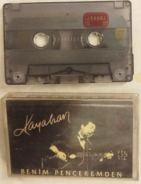 KAYAHAN BENİM PENCEREMDEN ORİJİNAL DÖNEM KASET VE KAPAK