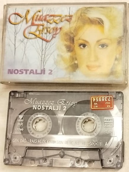 MUAZZEZ ERSOY NOSTALJİ 2 ORİJİNAL DÖNEM KASET VE KAPAK