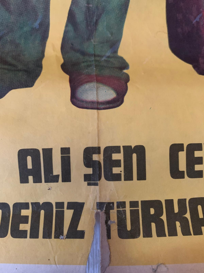 ''İBO İLE GÜLLÜŞAH'' DÖNEM BASKI FİLM AFİŞİ