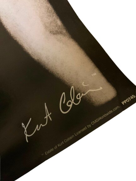 ''KURT COBAIN'' (NIRVANA) POSTER 2003