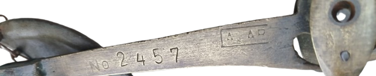 1950 ELDE TAŞINABİLİR 500 GRAMLIK YARIM KİLOLUK SEYYAR SOKAK ESNAF  EL TERAZİSİ  2457 SERİ NOLU 