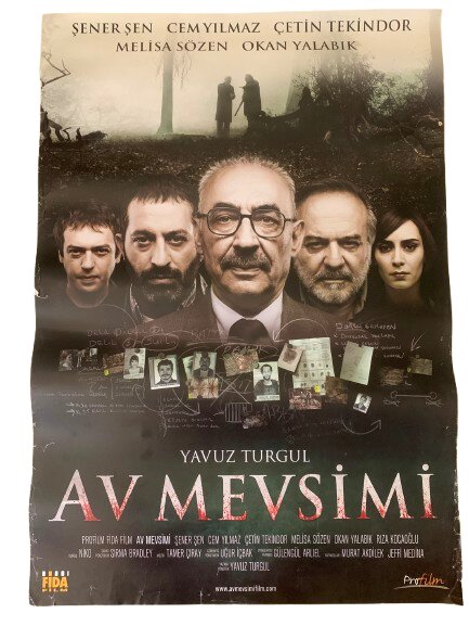 ''AV MEVSİMİ''DÖNEM BASKI  FİLM AFİŞİ