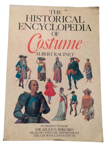 THE HISTORICAL ENCYCLOPEDIA of COSTUME '' ALBERT RACINET'' İLLÜSTRASYON PRESTİJ KİTAP