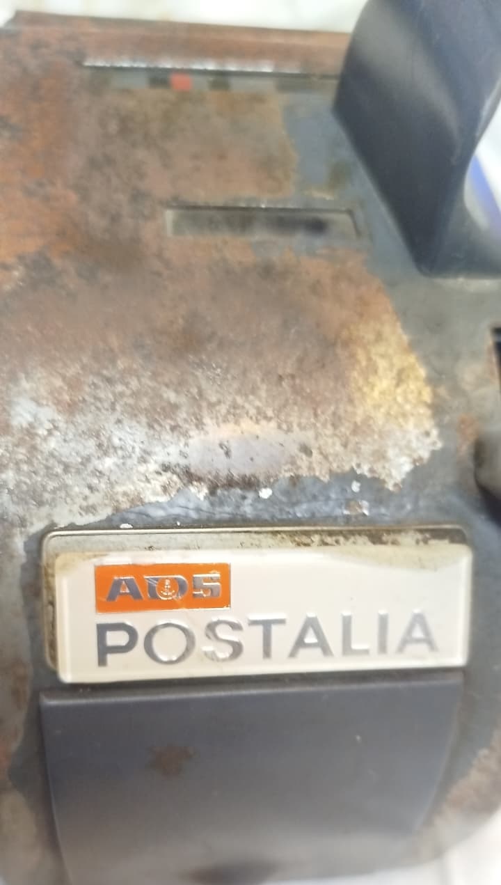 ADR POSTALIA MARKA MEKANİK POSTA PULLAMA MAKİNASI GÖNDERİLERİ DAMGALAMAYA YARAR TURKIYE CUMHURİYETİ