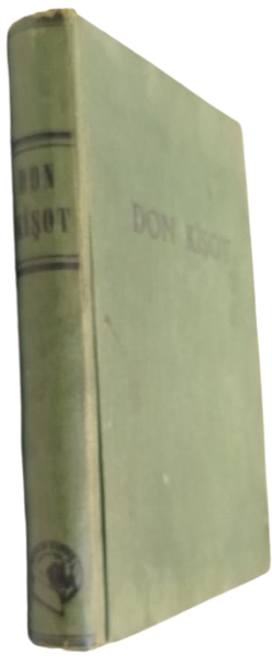 1957 BASIM DOĞAN KARDEŞ YAYINLARI YAPI KREDİ KÜLTÜR HİZMETİ VİNTAGE DON KİŞOT KİTABI
