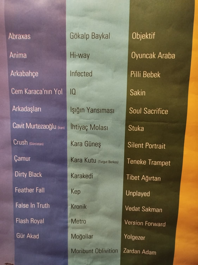 BARIŞAROCK 2004 EVİMİZ DÜNYA FESTİVALİ ORİJİNAL KONSER AFİŞİ KOLEKSİYONLUK NADİR MÜZİK EPHEMERASI