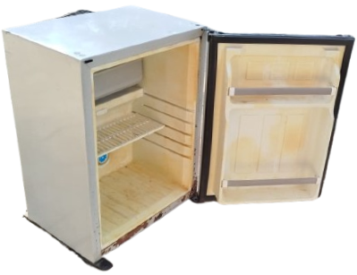 NOSTALJİK TEK KAPILI MİNİ MİNİBAR BUZDOLABI VİNTAGE DEKORATİF BÜRO TİPİ SOĞUTUCU GAZLI 220 VOLT