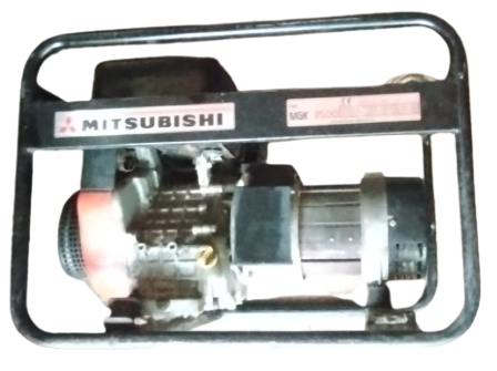 ORİJİNAL JAPON 1989 YAPIMI MITSUBISHI MGK 3500 PORTATİF BENZİNLİ JENERATÖR TEMİZ BAKIMLI JENARATOR