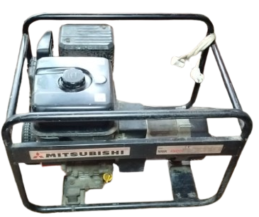 ORİJİNAL JAPON 1989 YAPIMI MITSUBISHI MGK 3500 PORTATİF BENZİNLİ JENERATÖR TEMİZ BAKIMLI JENARATOR
