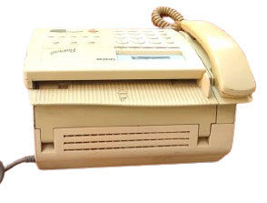 BROTHER PERSONAL FAX-190 MODELİ BELGE VE DOKÜMAN İLETİMİ SAĞLAYAN VİNTAGE TERMÂL FAKS CİHAZI SORUNSUZ