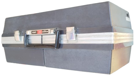 1960 VİNTAGE AIWA P-184 STEREO ÇANTALI RADYOLU PIKAP PİLLİ CERYANLI