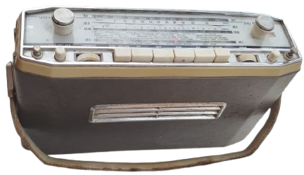 1965 ALMAN CANLA SCHAUB-LORENZ TOURING T60 VINTAGE TAŞINABİLİR TRANSİSTÖRLÜ RADYO UKV BANTLI
