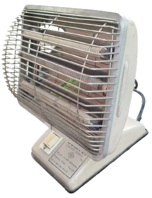 NOSTALJİK KUMTEL ELEKTRİKLİ ISITICI SOBA KONTROL EDİLMİŞ ÇALIŞIR DURUMDA 3 TAS REZİSTANSLI 