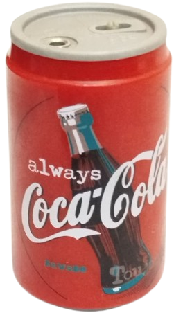 1990 COCA COLA KUTU TASARIMLI KOLEKSİYONLUK MİNİ FM RADYO MODEL C702