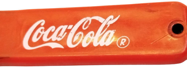 1990 COCACOLA LOGOLU VİNTAGE METAL VE PLASTİK GAZOZ ŞİŞE KAPAK AÇACAGI