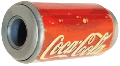 COCA COLA KUTU TASARIMLI İPLİ TÜKENMEZ KALEM VE ÖZEL YUVA STANDI