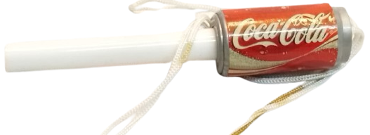 COCA COLA KUTU TASARIMLI İPLİ TÜKENMEZ KALEM VE ÖZEL YUVA STANDI