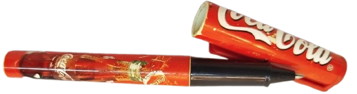 ORİJİNAL LİSANSLI COCA COLA KOLEKSİYONLUK NOSTALJİK TÜKENMEZ KALEM VE ÖZEL TASARIM KORUMA KILIFI