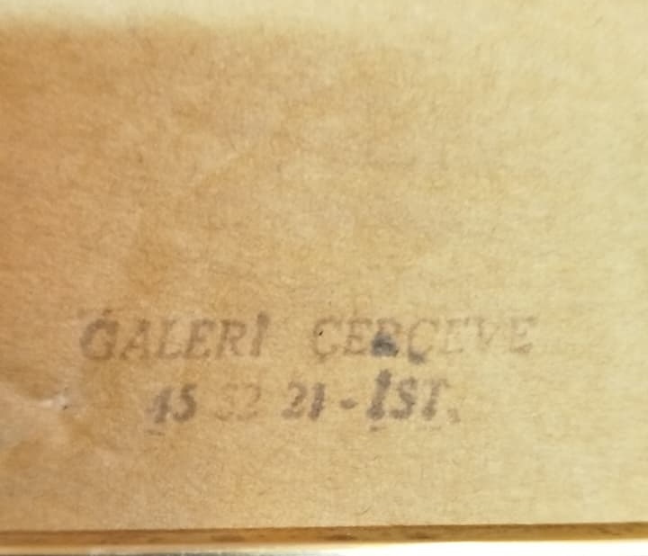 MAHMUT CELAYİR İMZALI ÖZGÜN BASKI RESİM SANAT KOLEKSİYONCULARI İÇİN DEĞERLİ DEKORATİF BİR ESERDİR.