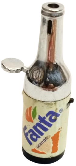 FANTA MESRUBAT SİSE SEKLİNDE GAZLI DOLABİLİR CAKMAK 