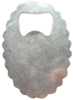 NOSTALJİK MİKADO MARKA KABARTMA DESENLİ DÖNEM DÖKÜM METAL GAZOZ VE ŞİŞE KAPAK AÇACAĞI