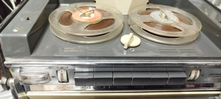 1960 VİNTAGE GRUNDİG TK 6 MANGNETOFON / MAKARALI SES KAYIT CİHAZI REEL-TO-REEL TAPE RECORDER