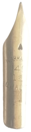 1920 WARRANTED ANTİKA 14 AYAT ALTIN DOLMA KALEM UCU WARRANTED 1ST QUALITY GOLD DOLMAKALEM UC