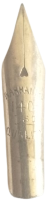 1920 WARRANTED ANTİKA 14 AYAT ALTIN DOLMA KALEM UCU WARRANTED 1ST QUALITY GOLD DOLMAKALEM UC