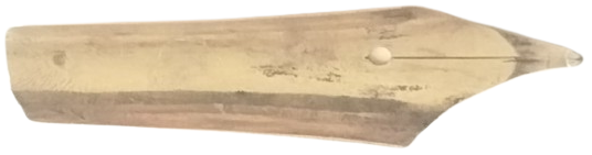 1930 İNGİLİZ YAPIMI MENTMORE INK LOCK 14 AYAR SOM ALTIN DOLMA KALEM UCU GOLD UC COK TEMİZ
