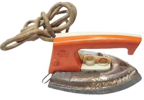 1950 BATI ALMANYA ÜRETİMİ VİNTAGE RAUCO MARKA ELEKTRİKLİ MİNİ SEYAHAT ÜTÜSÜ 220 VOLT VE 25 WATT GÜÇ İLE ÇALIŞAN NR 170 0 MODEL