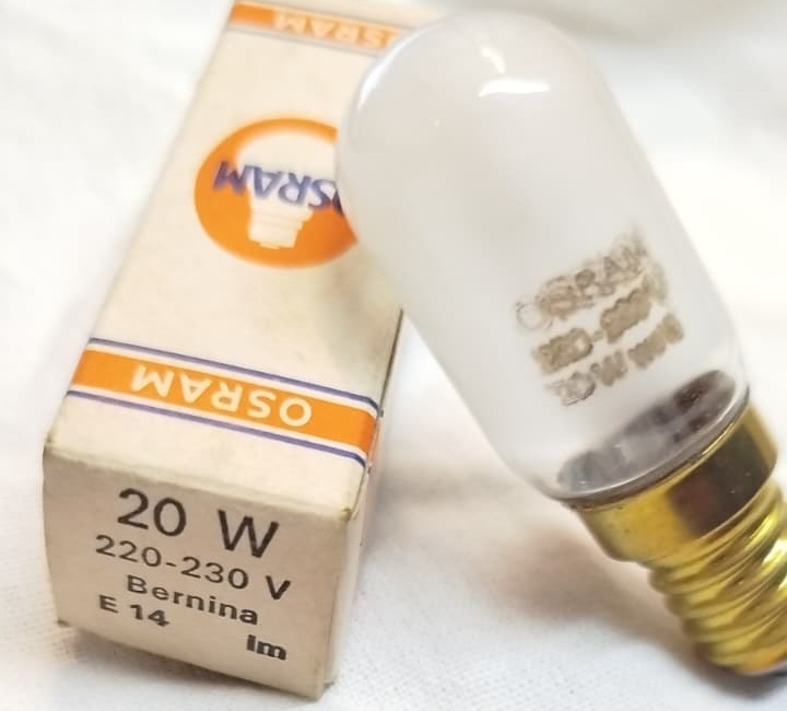 1970 OSRAM MARKA 220 230 VOLT 20 WATT GUCUNDE E14 DUYLU VINTAGE BUZDOLAP FIRIN DİKİŞ MAKİNESİ VE OZEL AYDINLATMA AMPULUDUR.