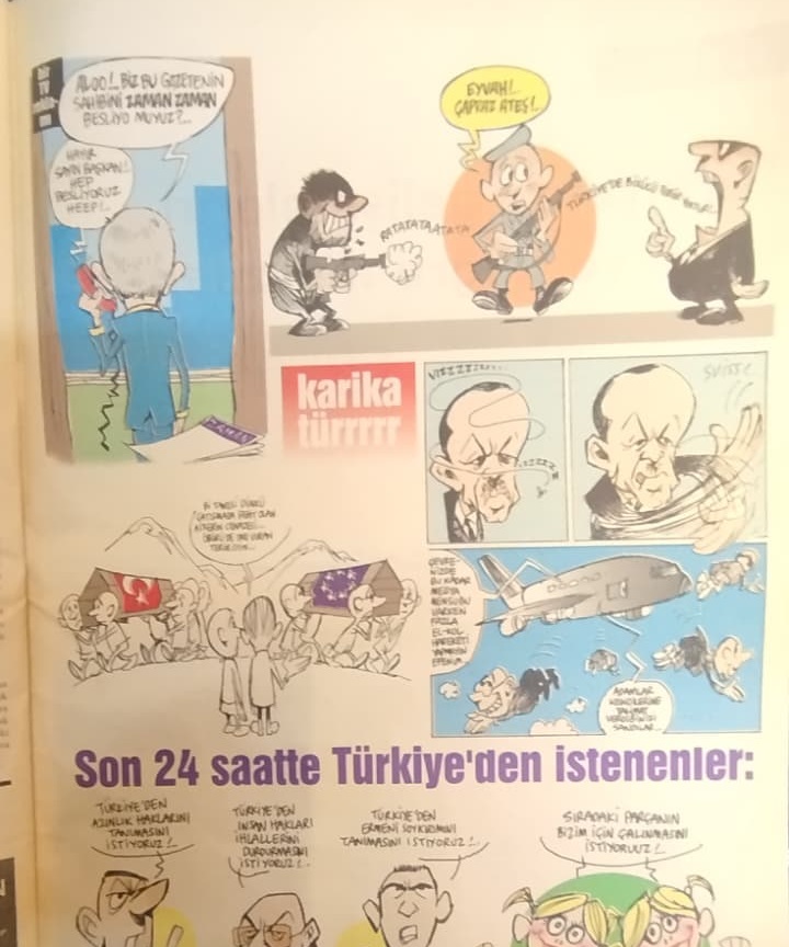 TÜRKSOLU SİYASİ GAZETESİ 01 KASIM 2004 TARİHLİ 88 . SAYI ORİJİNAL DÖNEM BASKISI KOLEKSİYONLUK BİLGİ VE EPHEMERA MATBUASI.