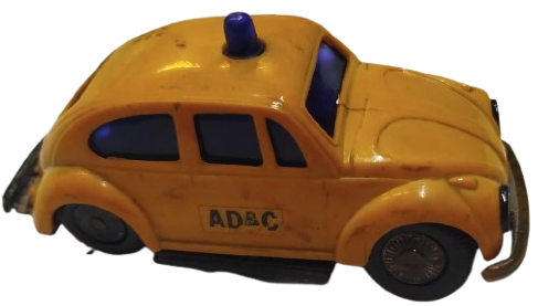 1970 KURMALI VOLKSWAGEN BEETLE ADAC YOL YARDIM OYUNCAK ARABA HONG KONG ÜRETİMİ