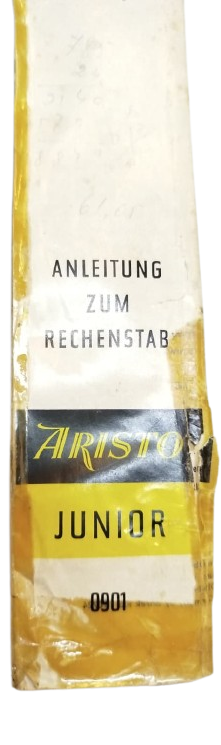 ARİSTO JUNİOR 0901 VİNTAGE ALMAN HESAP CETVELİ MATEMATİK MUHENDİSLİK TAM TAKIM EKSİKSİZ ALMAN DENNERT & PAPE (ARISTO)