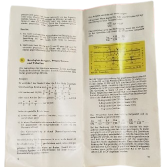 ARİSTO JUNİOR 0901 VİNTAGE ALMAN HESAP CETVELİ MATEMATİK MUHENDİSLİK TAM TAKIM EKSİKSİZ ALMAN DENNERT & PAPE (ARISTO)