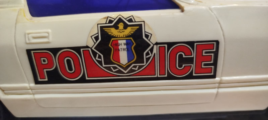 POLIS OTO SON AI TOYS SA-167 MODEL KODLU NADİR VİNTAGE DATSUN FAIRLADY 280ZX HIGHWAY PATROL POLİS ARABASI