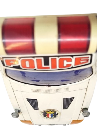POLIS OTO SON AI TOYS SA-167 MODEL KODLU NADİR VİNTAGE DATSUN FAIRLADY 280ZX HIGHWAY PATROL POLİS ARABASI