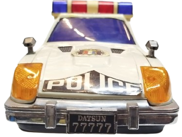 POLIS OTO SON AI TOYS SA-167 MODEL KODLU NADİR VİNTAGE DATSUN FAIRLADY 280ZX HIGHWAY PATROL POLİS ARABASI