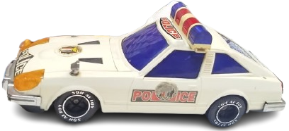 POLIS OTO SON AI TOYS SA-167 MODEL KODLU NADİR VİNTAGE DATSUN FAIRLADY 280ZX HIGHWAY PATROL POLİS ARABASI