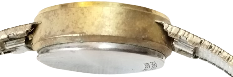 1970 FINESSE USA DİJİTAL LED KADIN KOL SAATİ KIRMIZI KADRAN 10 MK ALTIN KAPLAMA AMERİKAN