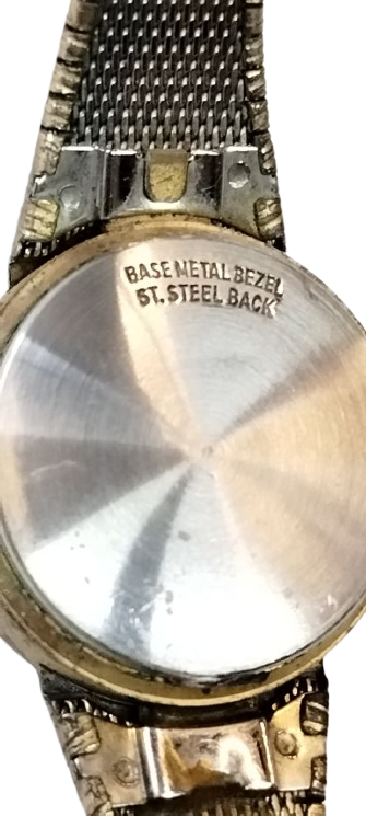 1970 FINESSE USA DİJİTAL LED KADIN KOL SAATİ KIRMIZI KADRAN 10 MK ALTIN KAPLAMA AMERİKAN