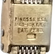 1970 FINESSE USA DİJİTAL LED KADIN KOL SAATİ KIRMIZI KADRAN 10 MK ALTIN KAPLAMA AMERİKAN