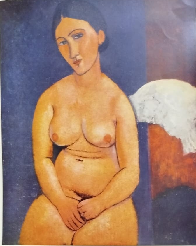 AMEDEO MODIGLIANI - THE LIBRARY OF GREAT PAINTERS PORTFOLIO EDITION (HARRY N. ABRAMS, NEW YORK) ORJINAL BASKI