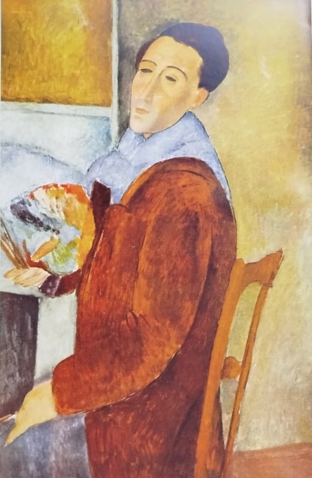 AMEDEO MODIGLIANI - THE LIBRARY OF GREAT PAINTERS PORTFOLIO EDITION (HARRY N. ABRAMS, NEW YORK) ORJINAL BASKI