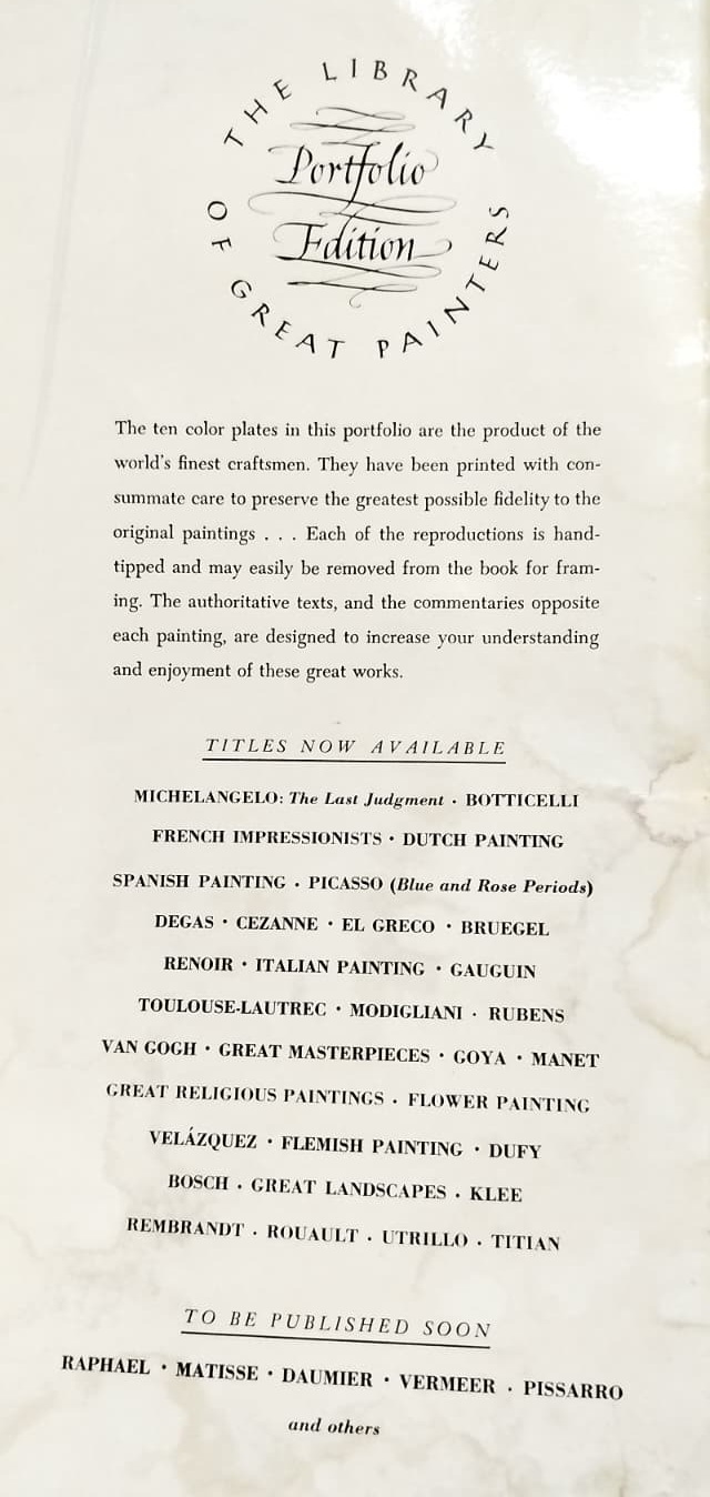 AMEDEO MODIGLIANI - THE LIBRARY OF GREAT PAINTERS PORTFOLIO EDITION (HARRY N. ABRAMS, NEW YORK) ORJINAL BASKI